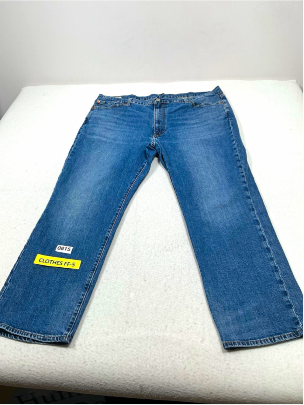 Men’s Levi’s Premium Blue Denim Jeans Athletic Fit Tapered 42x30